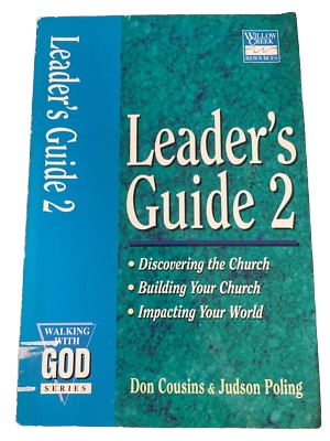 Walking with God Leader's Guide 2 book by Don Cousins