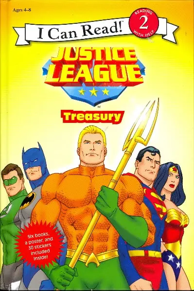 Justice League Treasury (I Can Read, Level 2)