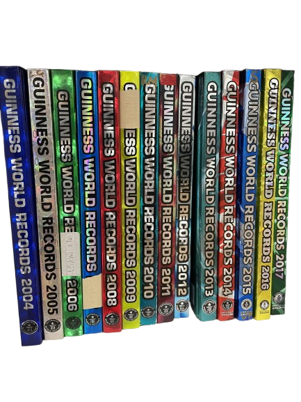 5 Guinness World Record Books Collection