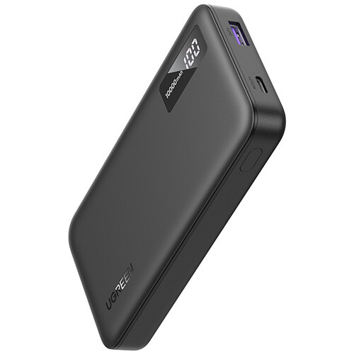 Ugreen 10000mah 20w Two-way Fast Charging Power Bank - Black - Pb311