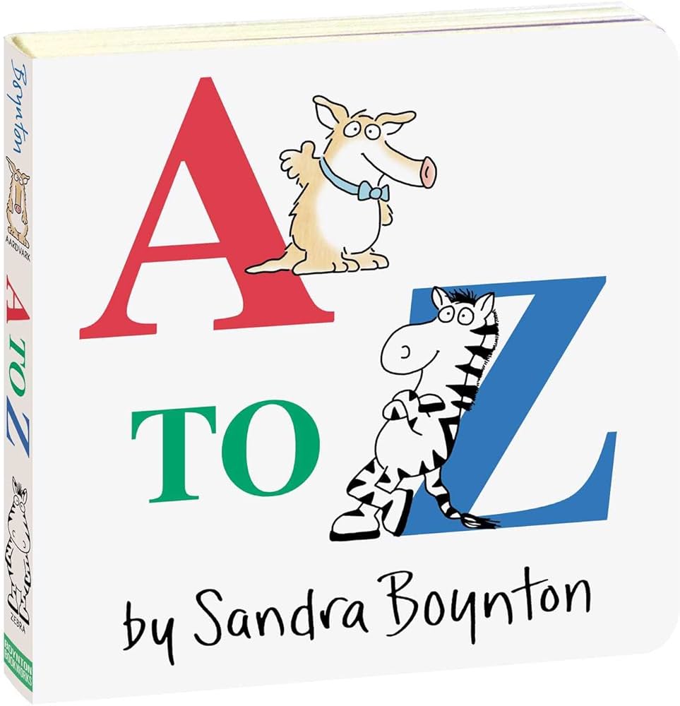 A to Z book by Sandra Boynton