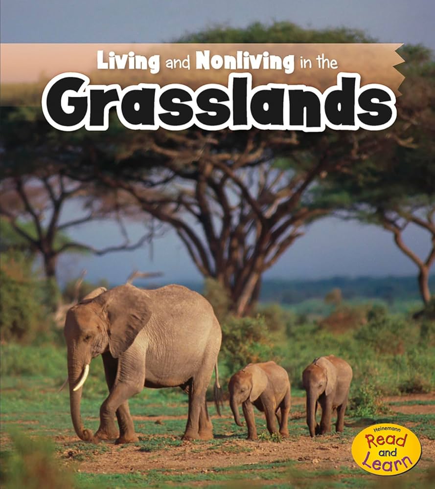 Living and Nonliving in the Grasslands by Rebecca Rissman