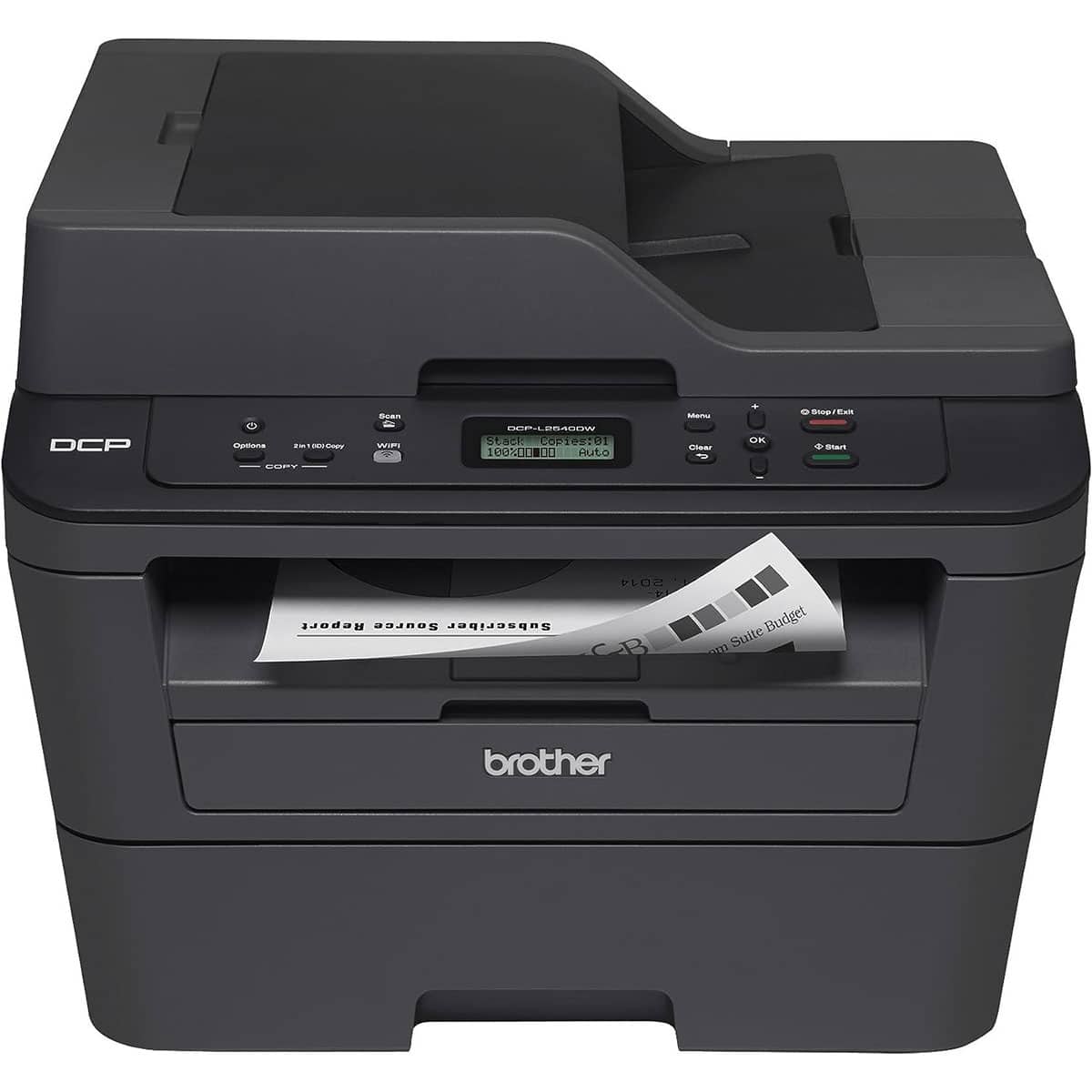 Brother DCP-L2540DW A4 Mono Multifunction Laser Printer