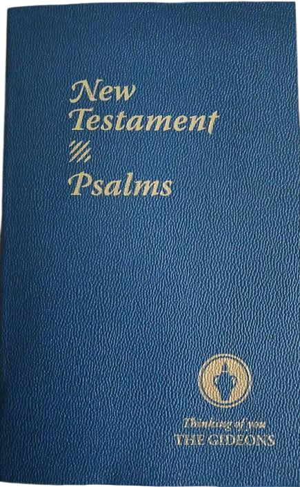 New Testament Psalms Thinking of You The Gideons