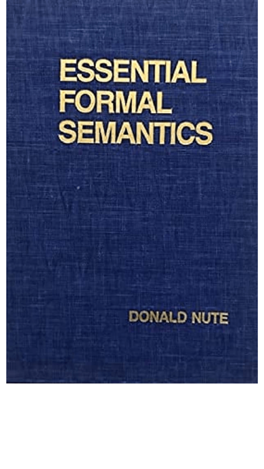 Essential Formal Semantics