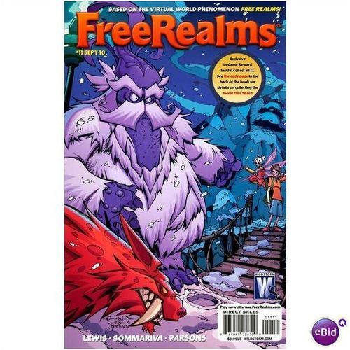 Free Realms #11 WildStorm Floral Flair Shard