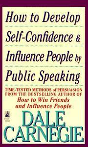 How to Develop Self-Confidence & Influence People by Public Speaking book by Dale Carnegie