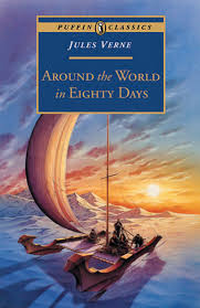 Around the World in Eighty Days book by Jules Verne (Puffin Classics)
