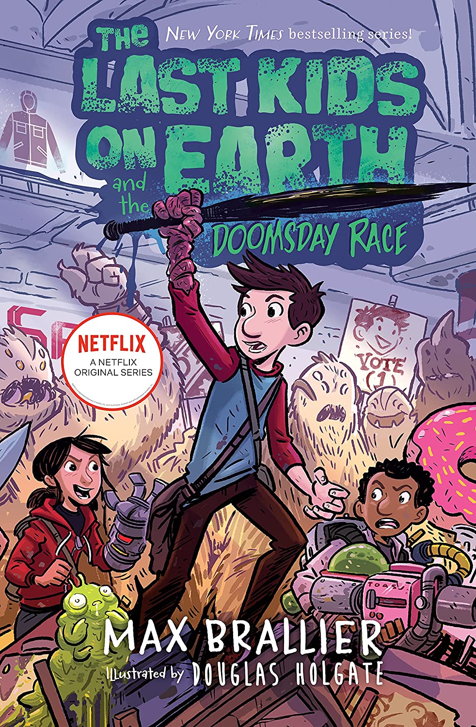 The Last Kids on Earth and the Doomsday Race book by Max Brallier