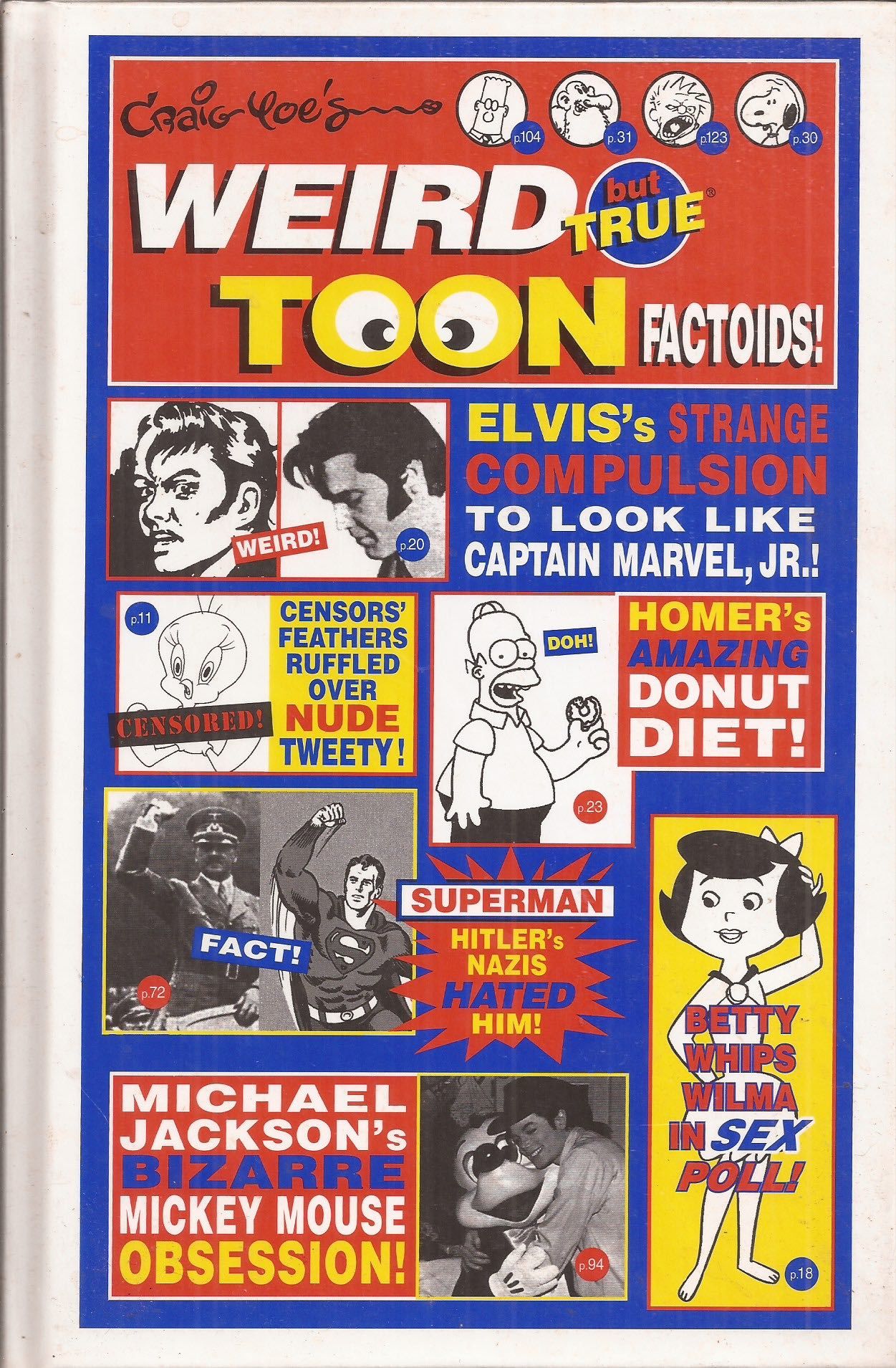 Weird But True Toon Factoids book by Craig Yoe