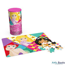 Disney Princess 50-Piece Jigsaw Puzzle in Tube