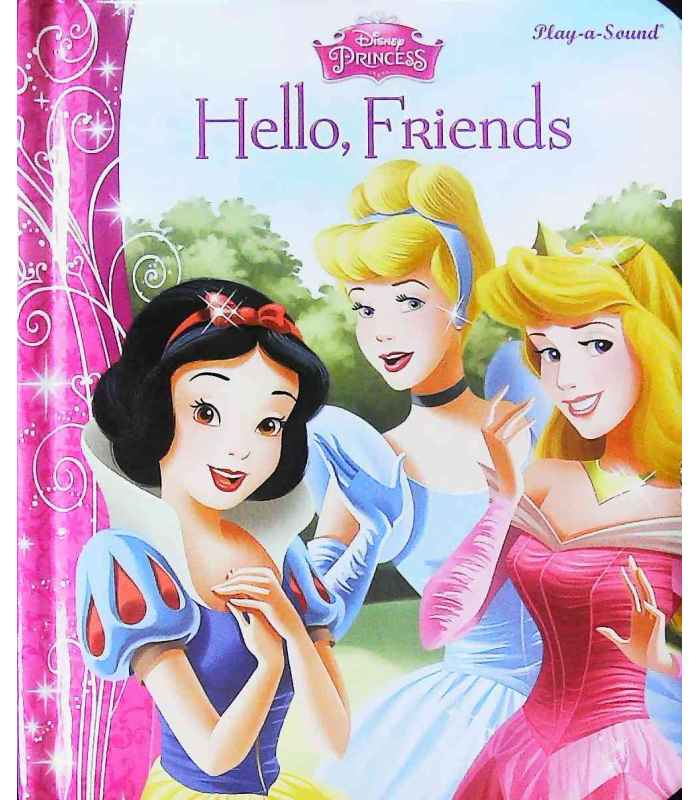 Disney Princess: Hello Friends (Board Book)