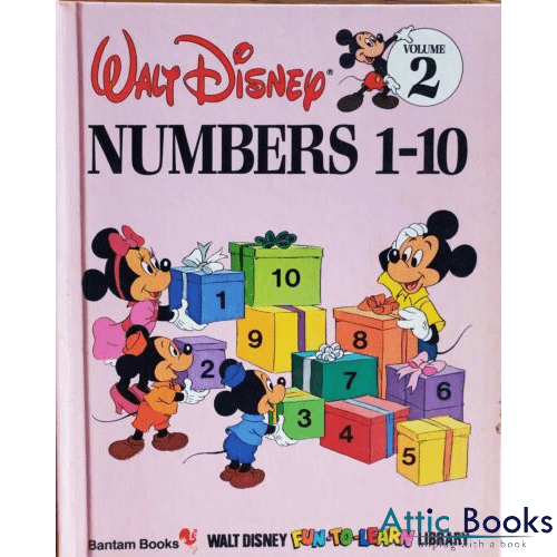 Numbers 1-10: Walt Disney Library #2