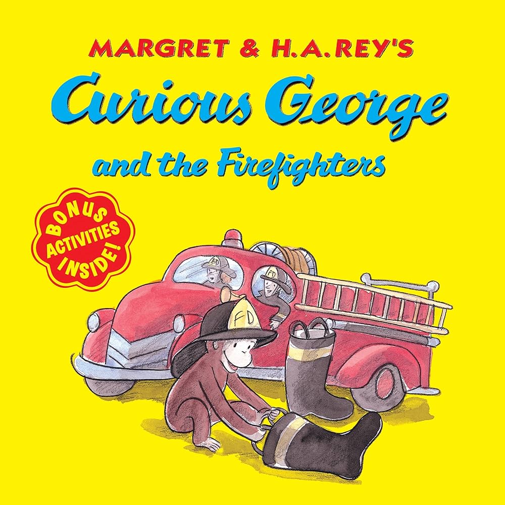 Curious George and the Firefighters book by H.A. Rey