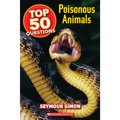 Poisonous Animals (Top 50 Questions) by Seymour Simon |Attic Books kenya