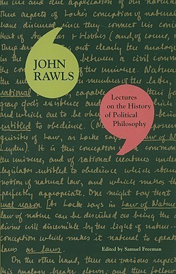 Lectures on the History of Political Philosophy book by John Rawls