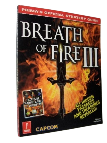 shipment + Book Breath of Fire III: Prima's Official Strategy Guide