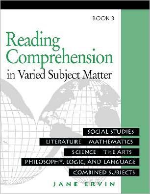 Reading Comprehension in Varied Subject Matter
