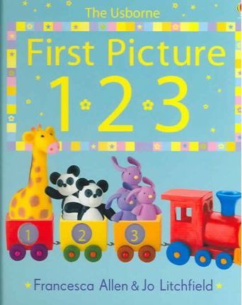 Usborne First Picture 123 (First Picture Board Book)