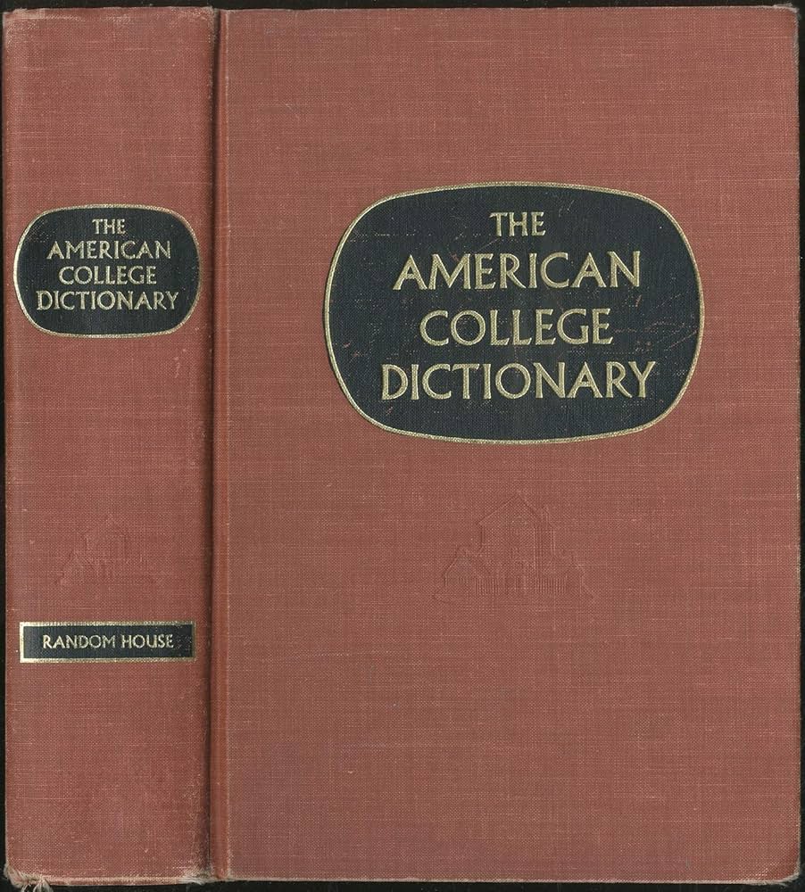 The American College Dictionary