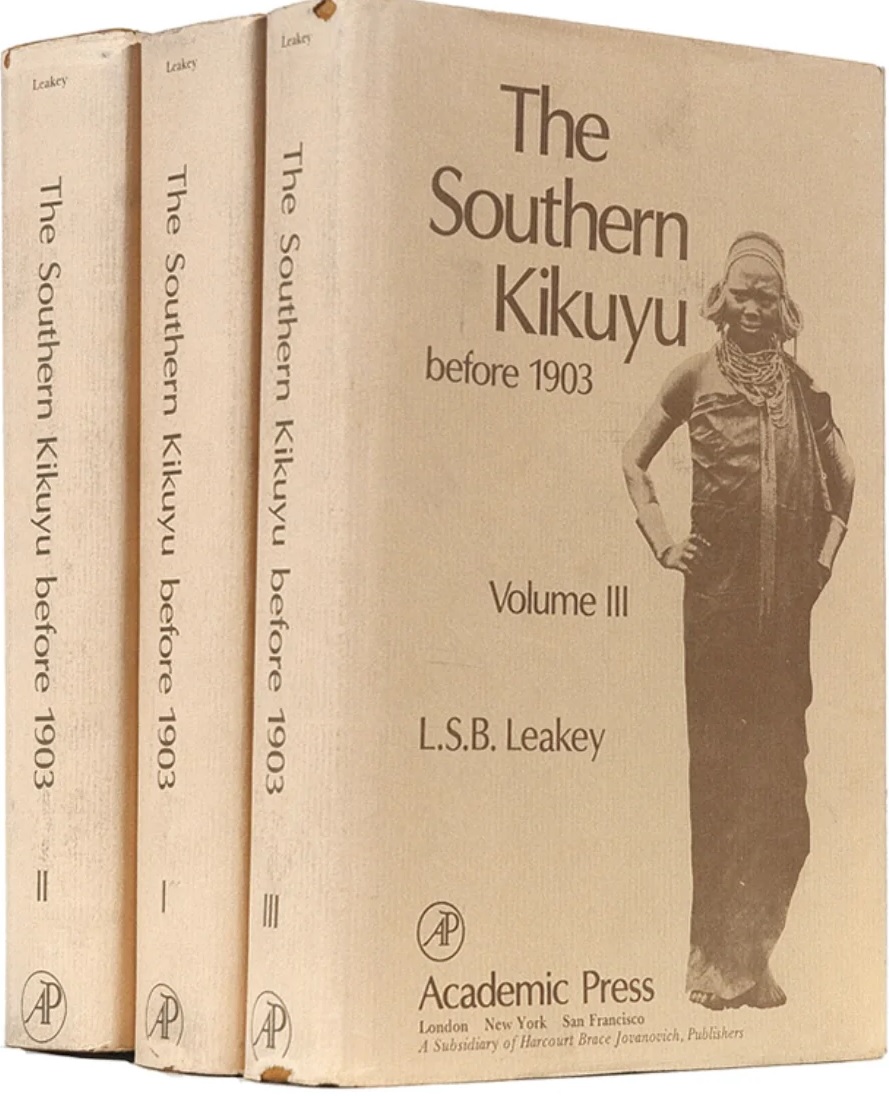 The Southern Kikuyu Before 1903 (Volume I, II and III) book By Louis Leakey