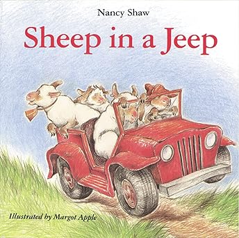 Sheep in a Jeep book by Nancy E. Shaw