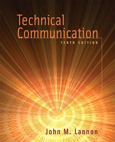 Technical Communication book by John M Lannon
