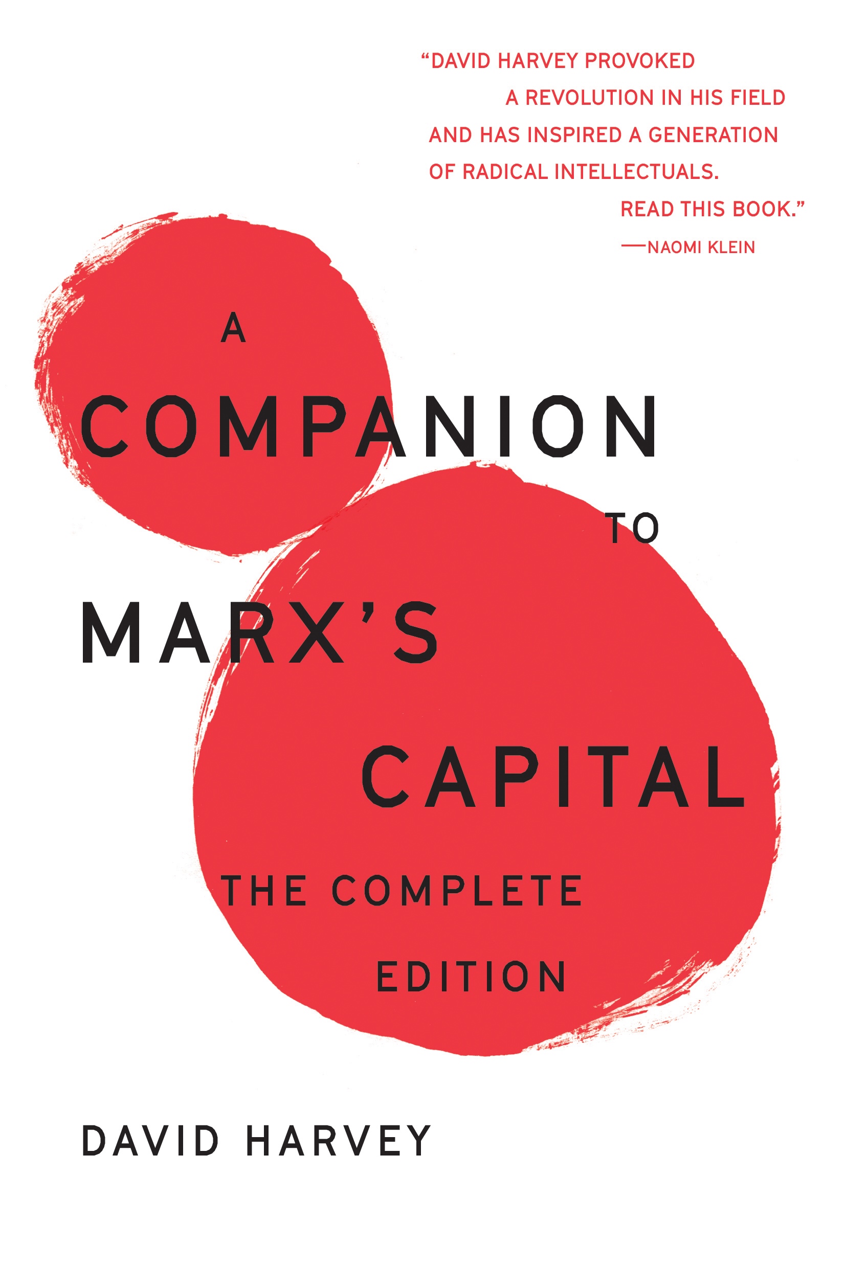 A Companion To Marx's Capital book by David Harvey