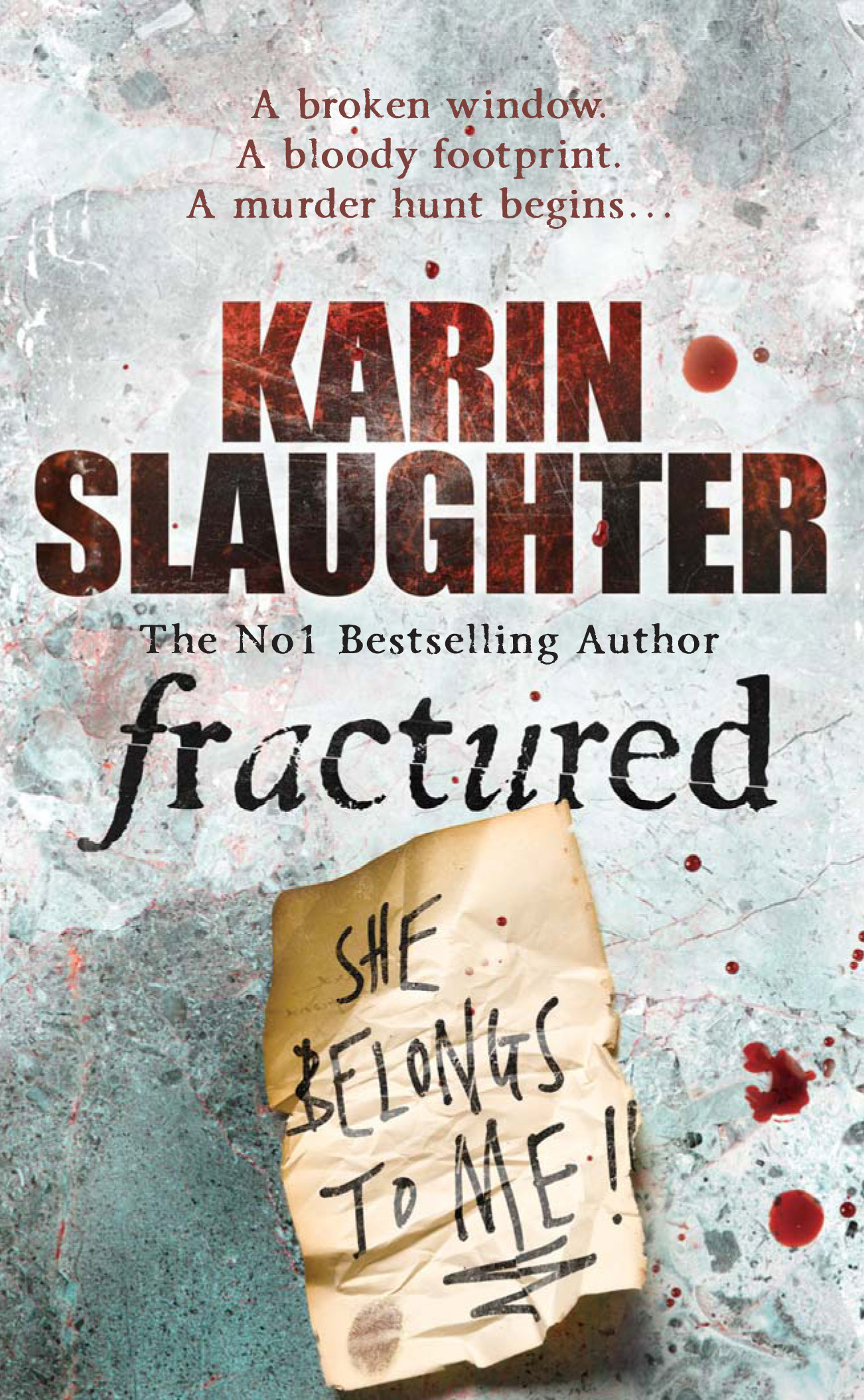 Fractured book by Karin Slaughter