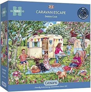 Caravan Escape 1000 Piece Jigsaw Puzzle