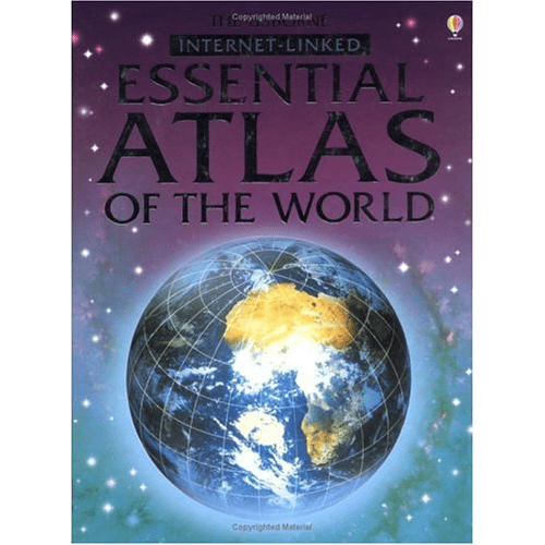 The usborne internet-linked Essential Atlas of the World