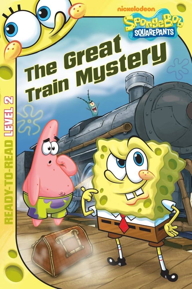 The Great Train Mystery (SpongeBob SquarePants) book by David Lewman