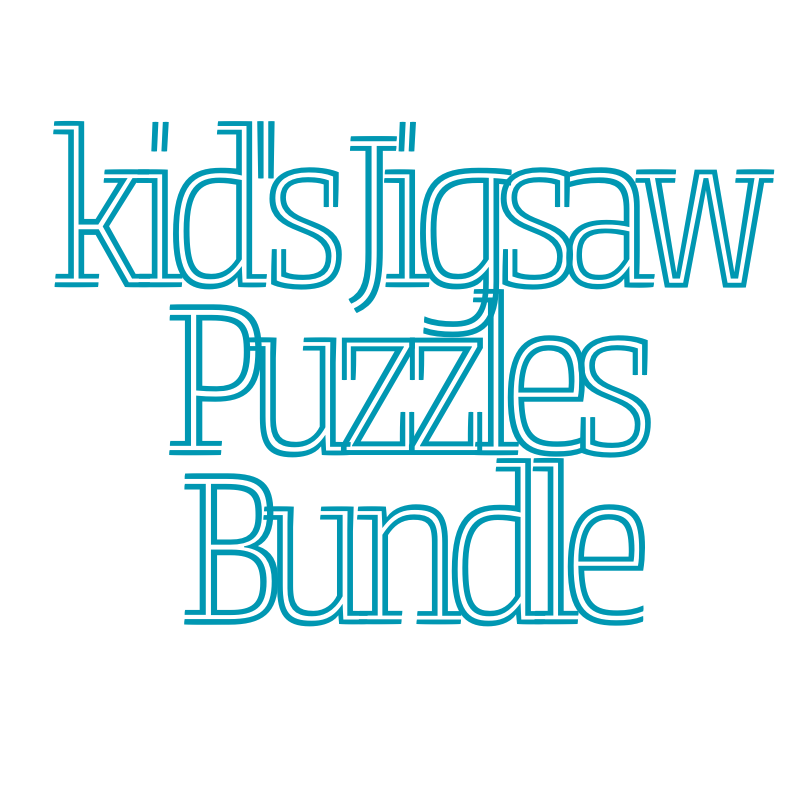 10 kid's Jigsaw Puzzles 24pices- 100 pieces Jigsaw puzzle