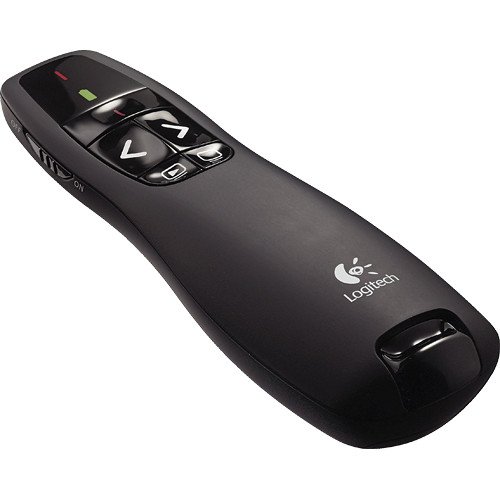 Logitech R400 Wireless Presenter - Black - 910-001356