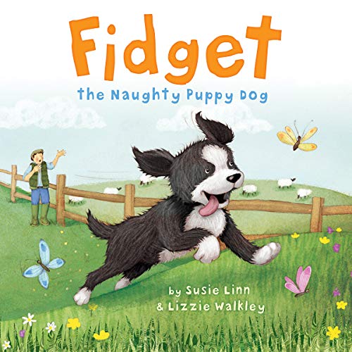 The Naughty Puppy Fidget book by Susie Linn(Board Book)
