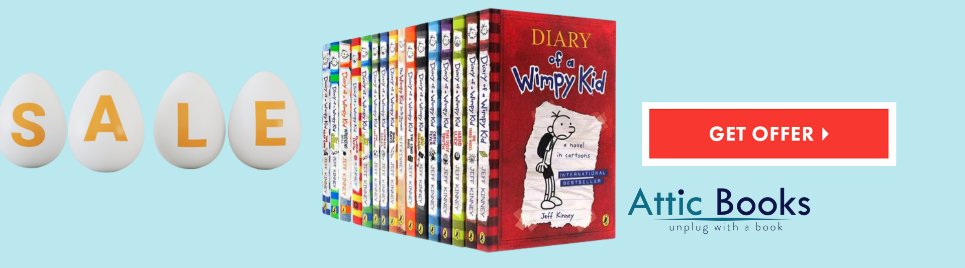 Diary of a Wimpy Kid Series by Jeff Kinney in Nairobi Kenya