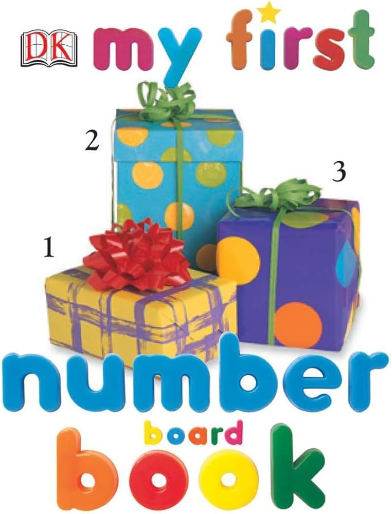 My First Number Board Book