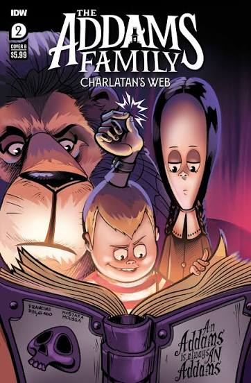 The Addams Family Charlatan's Web #2 By Leah Williams