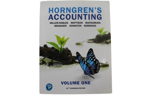 Horngren's Accounting: volume one