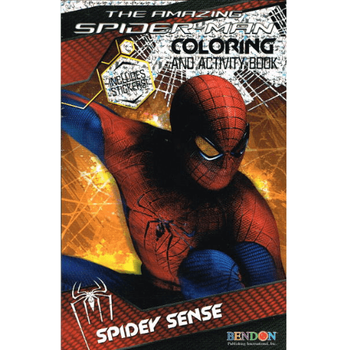 The Amazing Spider-Man Coloring And Activity Book Spidey Sense