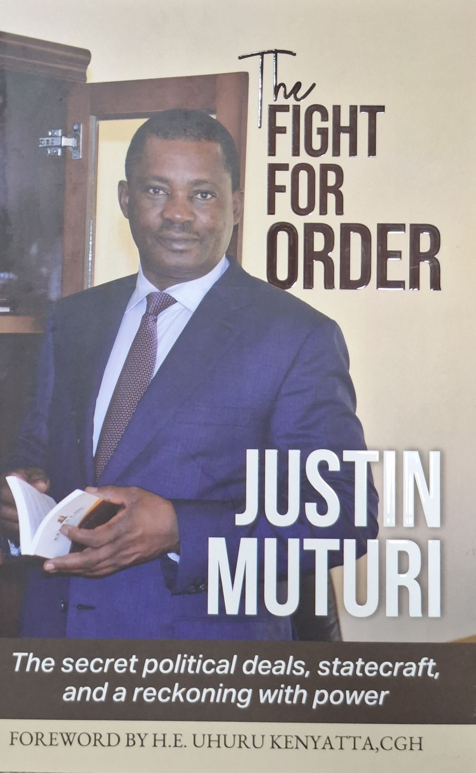 The Fight For Order book by Justin Muturi