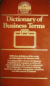 Dictionary of Business Terms (Barron's Business Guides)