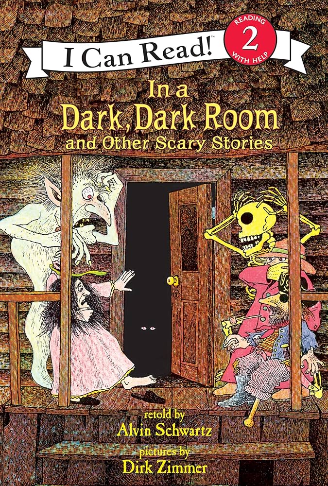 In a Dark, Dark Room and Other Scary Stories book by Alvin Schwartz