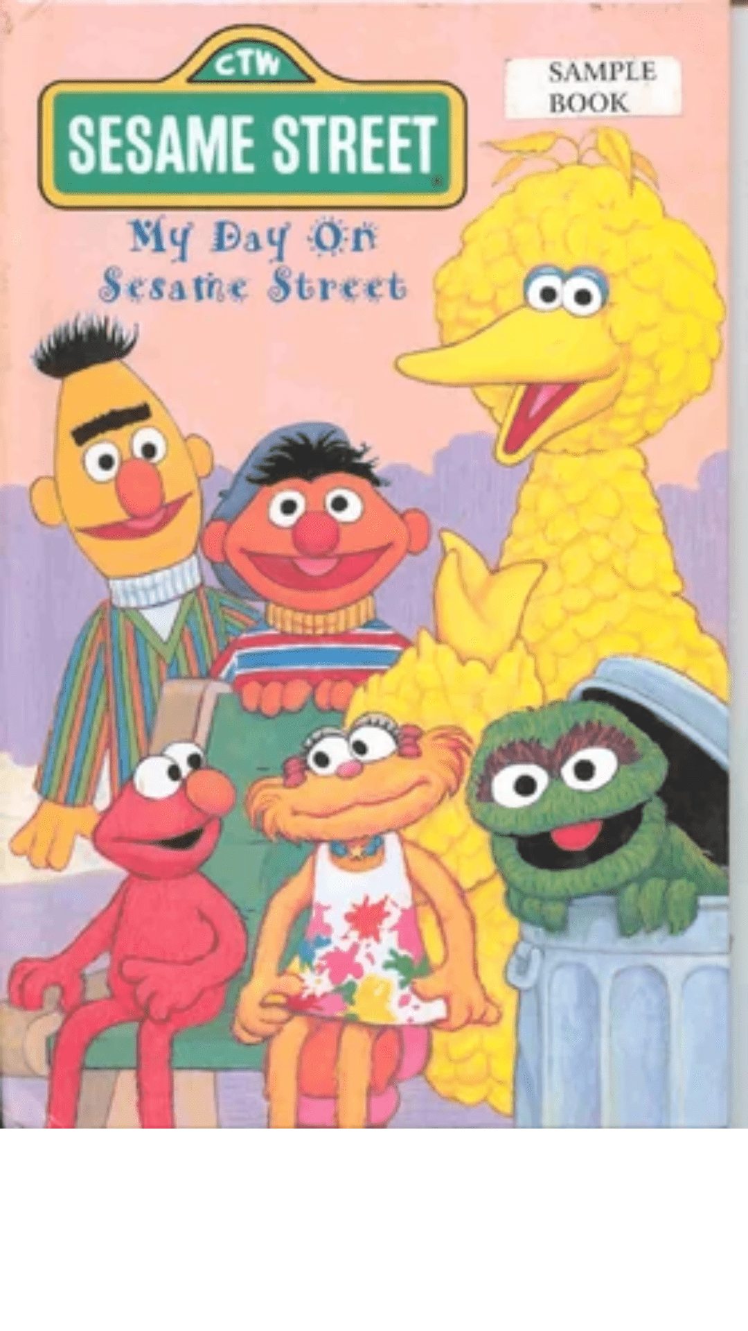 Personalized Sesame Street Children's Book: My day on Sesame Street