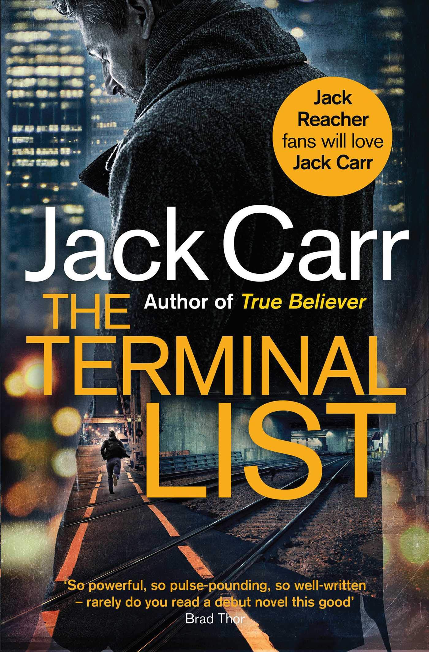 The Terminal List book by Jack Carr