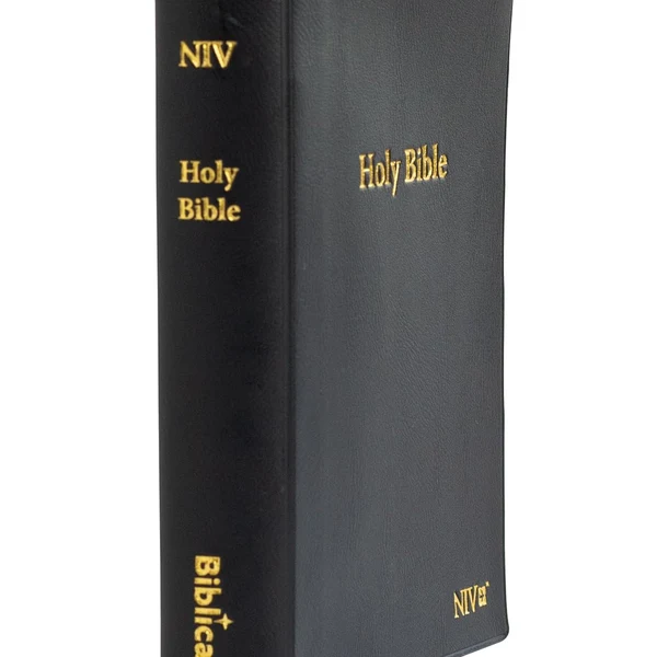 Holy Bible Niv Bibilica Black Pocket Size